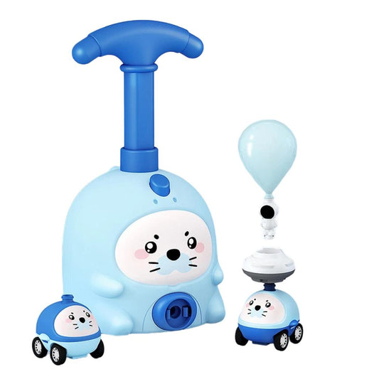 Kids Ballon Car Toy Launcher-Rocket Balloon Tower