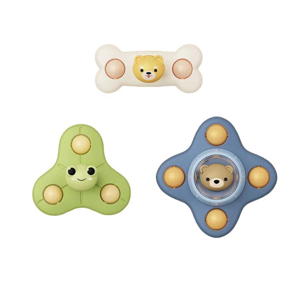 3Pcs Educational Rattles Baby Toy 