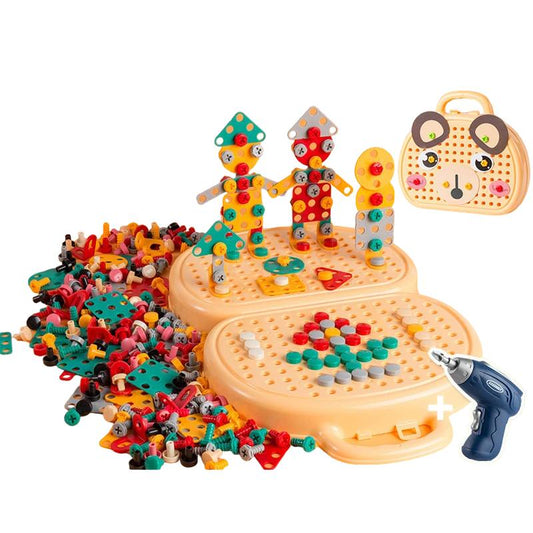 Children's Electric Drill Assembly Puzzle Toy