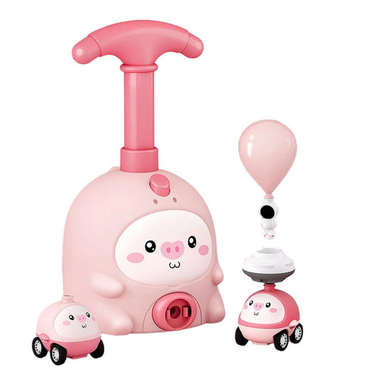 Kids Ballon Car Toy Launcher-Rocket Balloon Tower -Tordelle
