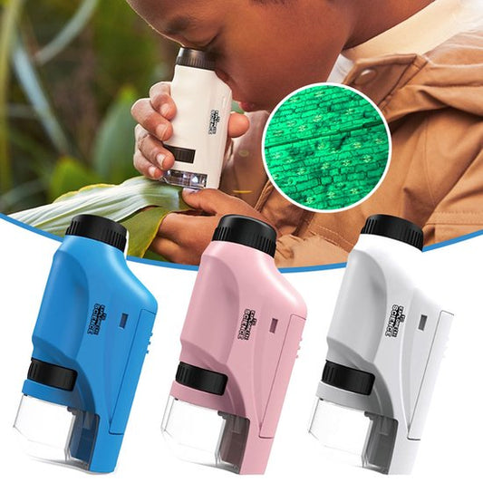 Fun Kids Microscope Set 60x-120x Magnification