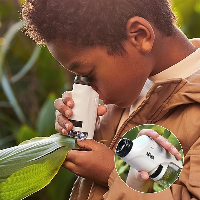 Fun Kids Microscope Set 60x-120x Magnification